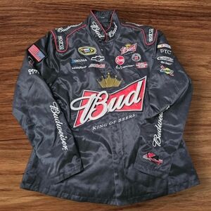 Kevin Harvick RCR Chase Ladies Black Bud Jacket